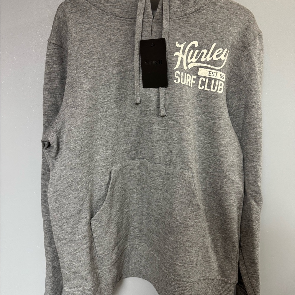 NWT Hurley Heather Gray Hoodie